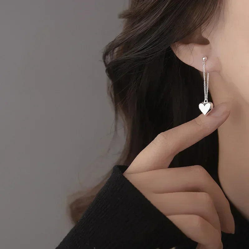 ABIGAIL SILVER DROP EARRINGS