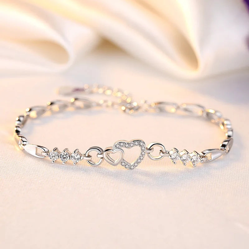 MON AMOUR SILVER BRACELET