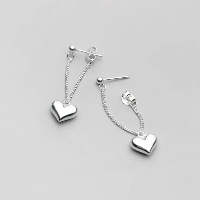 ABIGAIL SILVER DROP EARRINGS