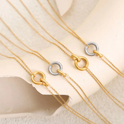 JUMELLE RING NECKLACE