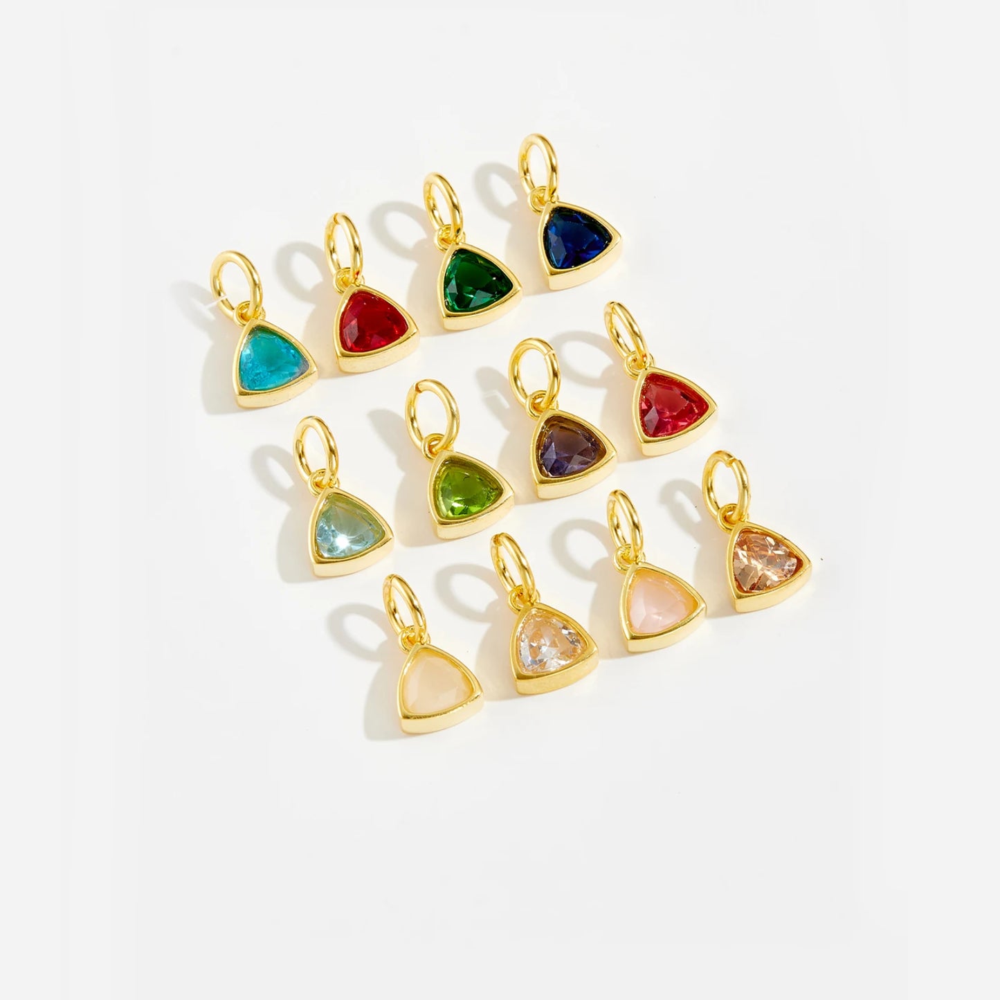BIRTHSTONE INITIAL NECKLACE - SUMMER EDITION