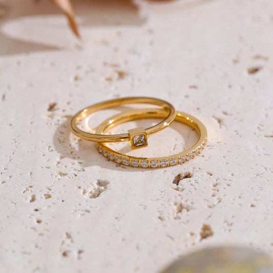 BORDEAUX TWIN RINGS