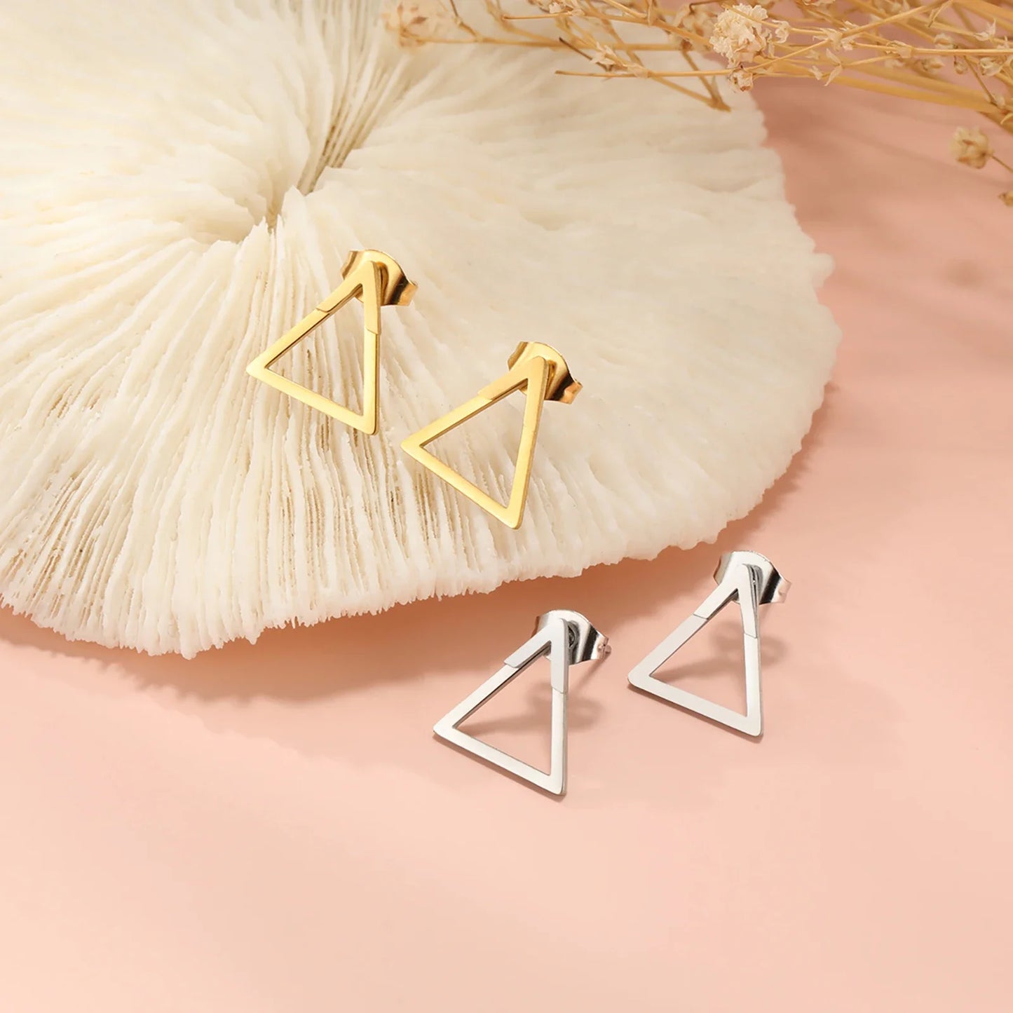 GEOMETRIC SPLIT EARRINGS