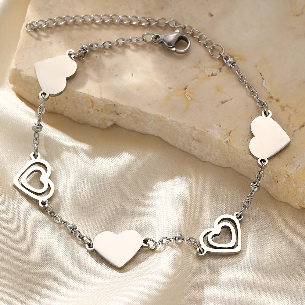 SERENITY HEART BRACELET