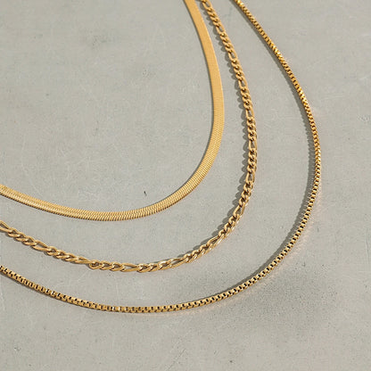 MARSEILLE ULTRA-THIN GOLD NECKLACE