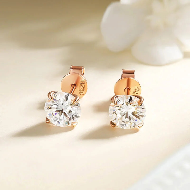 DE LUXE - ECLAT MOISSANITE EARRINGS