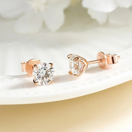 DE LUXE - ECLAT MOISSANITE EARRINGS