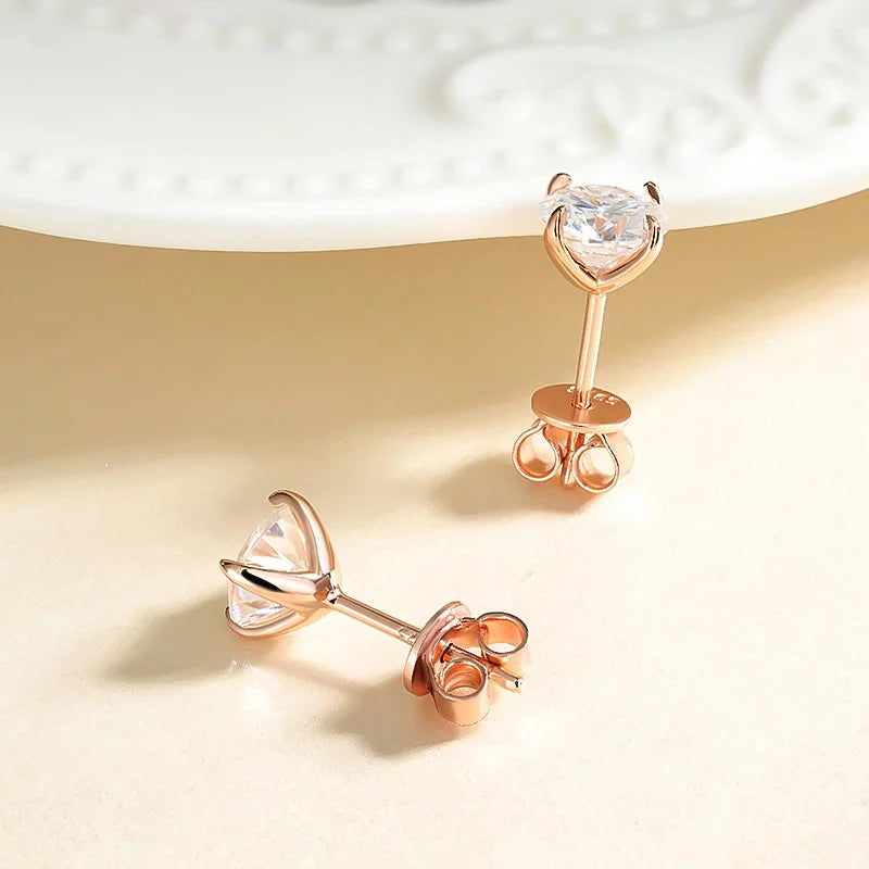 DE LUXE - ECLAT MOISSANITE EARRINGS