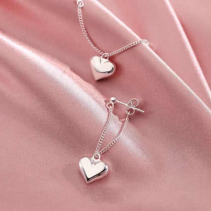 ABIGAIL SILVER DROP EARRINGS