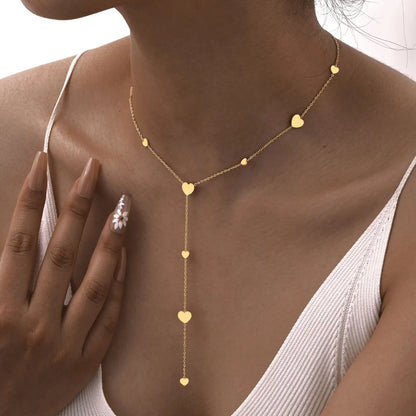 CHALMET LARIAT NECKLACE