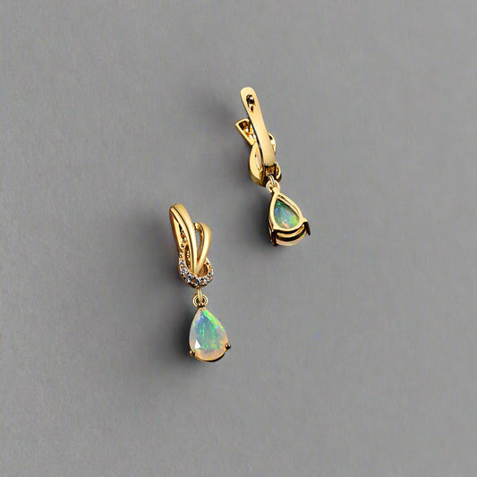 DE LUXE - ARC EN CIEL OPAL EARRINGS